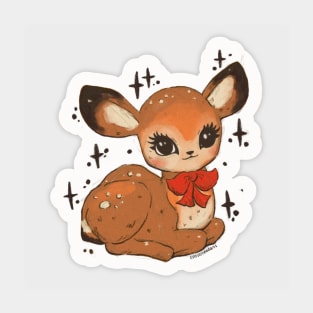 Vintage Deer Sticker